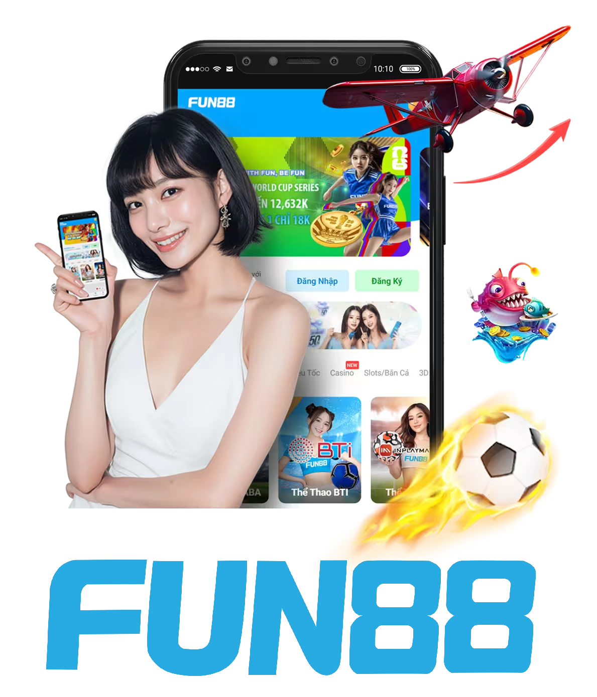 Nội dung ứng dụng tại Fun88